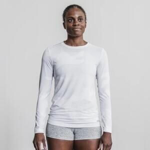 NWT NOBULL White Camo Longsleeve Shirt Size S